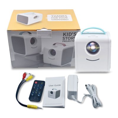 MINI Projector Children Education Childrens Portable Projector Mini LED TV Home Beamer - Image 7