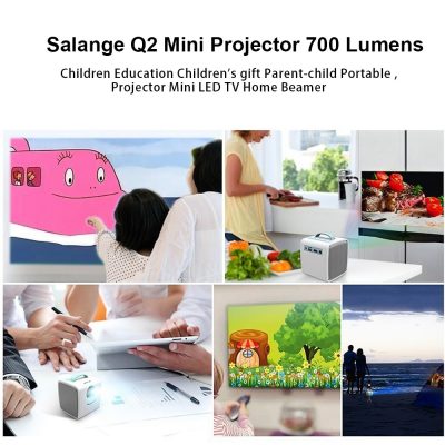 MINI Projector Children Education Childrens Portable Projector Mini LED TV Home Beamer - Image 3