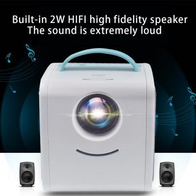 MINI Projector Children Education Childrens Portable Projector Mini LED TV Home Beamer - Image 6